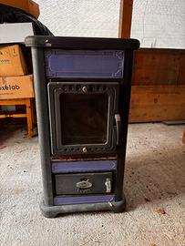 Stufa a legna Sideros in ceramica