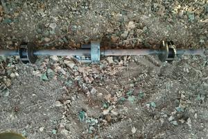 Saracinesca completa di motore, funzionante