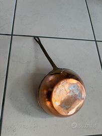 Pentolino / Casseruola Vintage in Rame