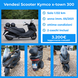 Kymco X-Town 300 2021 – Solo 1.132 km