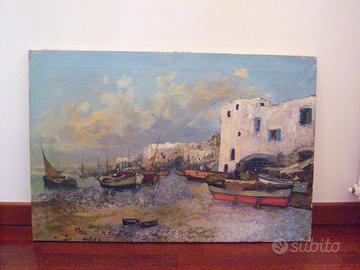 Quadro olio su tela 90x60 CLAUDIO SIMONETTI firmat