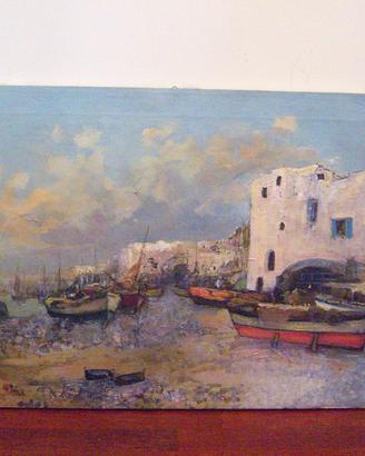 Quadro olio su tela 90x60 CLAUDIO SIMONETTI firmat