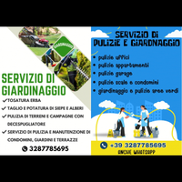 Pulizie e giardinaggio