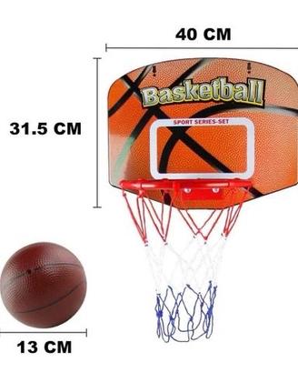 NUOVO Canestro Basket Bambini da Camera Con Sfera