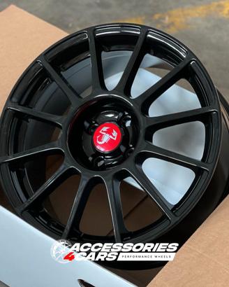 4 cerchi SS ABARTH da 17 per 595 Abarth Punto Evo