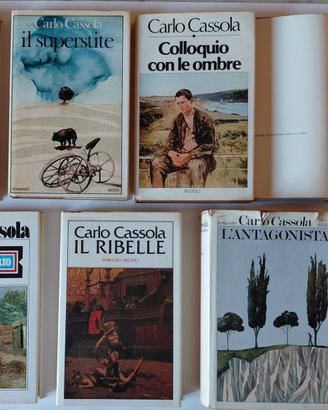 Set n.7 libri Carlo Cassola