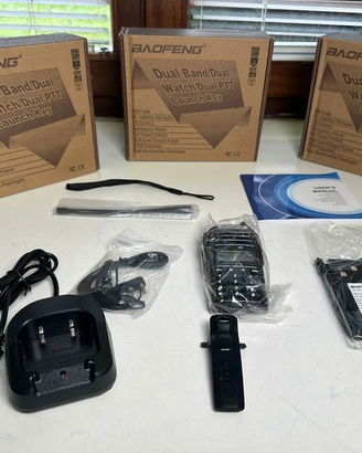 3X Radio baofeng 10W UV-82 ricetrasmittente dual b