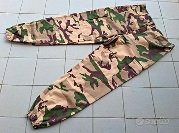 Pantaloni desert E.I. 1993 Somalia mai usati tg.56