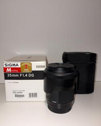 Sigma 35mm F1.4 DG