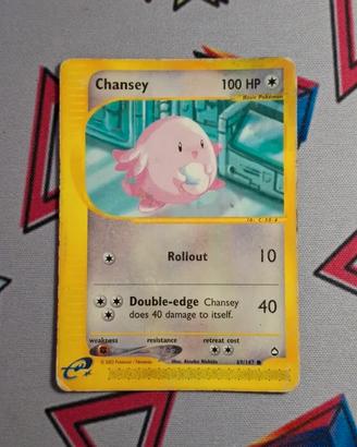 Carta Pokémon Chansey 69/147 ENG - E-Reader
