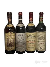 Lotto Vino 4 btg. dal 1974 al 1983
