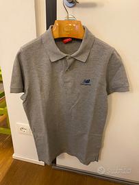 NEW BALANCE Polo Uomo Grigia tg.M
