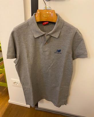 NEW BALANCE Polo Uomo Grigia tg.M