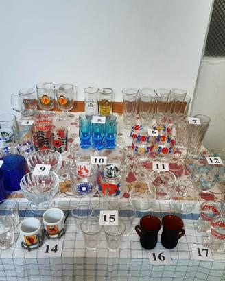 Bicchieri, Nutella, birra, whisky, caffè - 74 pz