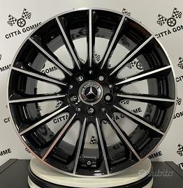 CERCHI IN LEGA MERCEDES CLASSE A B C CLA GLA DA 17