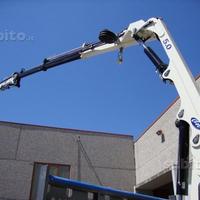 Gru Dall'Aglio Newcranes 5.0 con antenna a 2 sfili