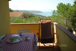Una villetta con vista al mare a torre dei corsari