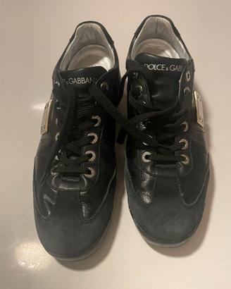 Dolce & Gabbana scarpe sneaker uomo nere