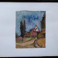 Quadro paesaggio dipinto originale certificato