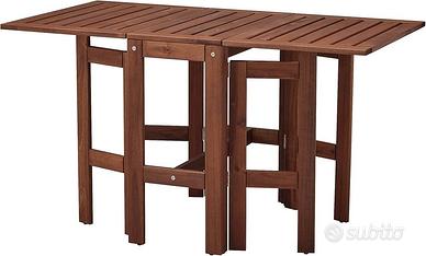 Tavolo da esterno IKEA ÄPPLARÖ + 2 sedie