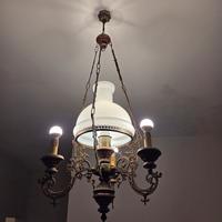 Lampadario in bronzo 