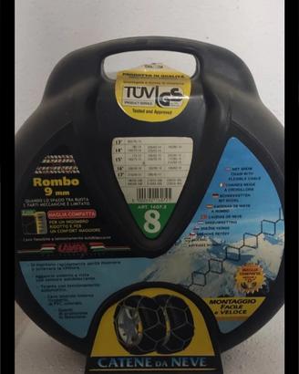 Catene da neve universali certificate