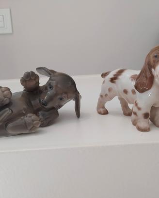 statuette cagnolini Royal Copenaghen 