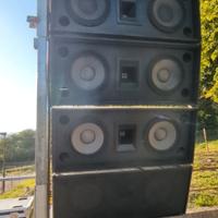 Impianto line array autocostruito 