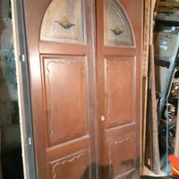 portone in legno