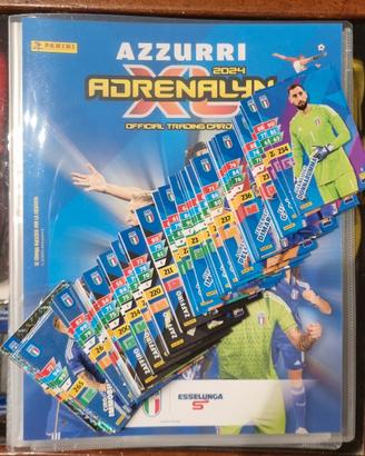 Album più set completo ( 108 cards ) Azzurri adren