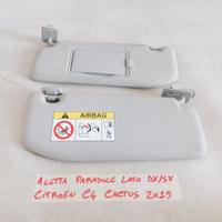 aletta parasole dx/sx citroen c4 cactus 2015