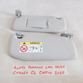 aletta parasole dx/sx citroen c4 cactus 2015
