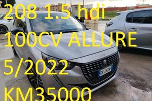Peugeot 208 1.5 HDI 100CV ALLURE **PREZZO REALE**U