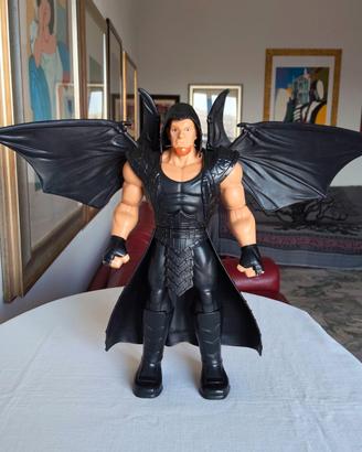 WWE Undertaker 30 cm con ali apribili, Mattel