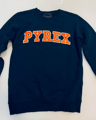 Felpa ragazzo/ragazza blu scuro della PYREX