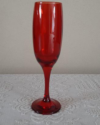 Bicchieri Flute rosso