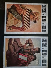 Libretti canzoni Soldati al fronte