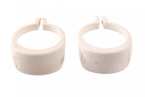 Coppia fascette steli forcella per Fantic Caballer