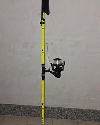 canna da pesca e mulinello 