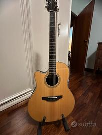 Chitarra acustica mancina ovation