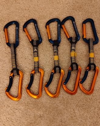 N. 5 Rinvii da arrampicata in dyneema