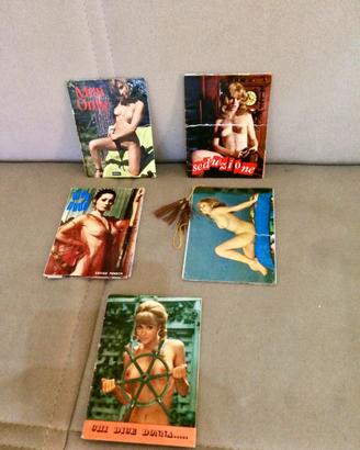 Calendarietti erotici vintage