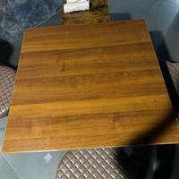12 x Tavoli quadrati 80cm x 80cm in legno