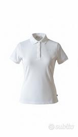 Polo D. Bianca in DryFit Tennis tempo libero tg. S