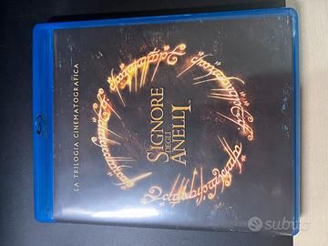 Cofanetto completo Il Signore degli Anelli blu ray