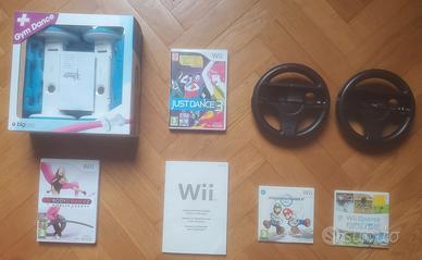 Lotto di videogiochi e accessori per Nintendo Wii