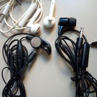 3 Paia di Cuffiette con Microfono – Jack 3.5mm