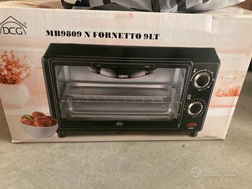 Forno elettrico 9 lt con termostato regolabile DCG