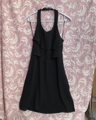 Vestito corto elegante schiena scoperta