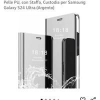 custodia Samsung Galaxy S24 ultra a specchio 